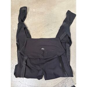 Alo Yoga High Rise Strappy Leggings